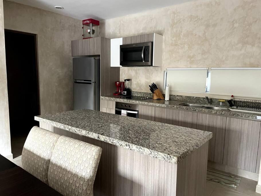 图卢姆Departamento Dentro De Aldea Zama公寓 外观 照片